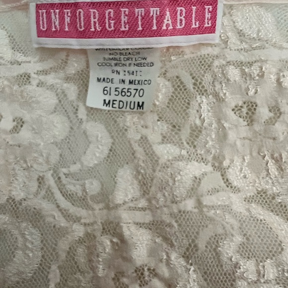 Vintage Unforgettable slip dress size M - Picture 5 of 5